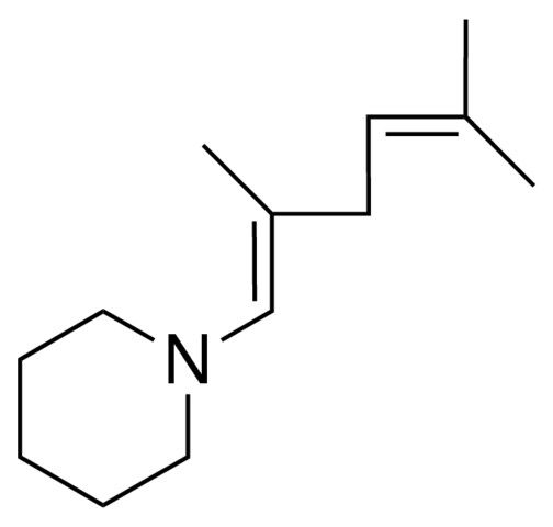 1-(2,5-DIMETHYL-1,4-HEXADIEN-1-YL)PIPERIDINE