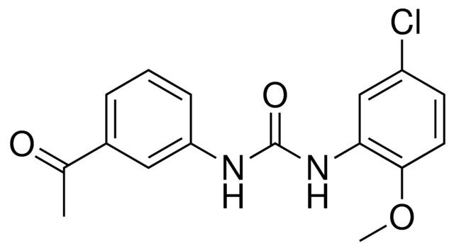 1-(3-ACETYLPHENYL)-3-(5-CHLORO-2-METHOXYPHENYL)UREA