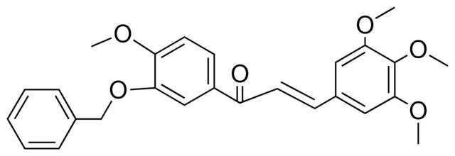 1-(3-BENZYLOXY-4-METHOXY-PHENYL)-3-(3,4,5-TRIMETHOXY-PHENYL)-PROPENONE