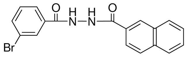 1-(3-BROMOBENZOYL)-2-(2-NAPHTHOYL)-HYDRAZINE