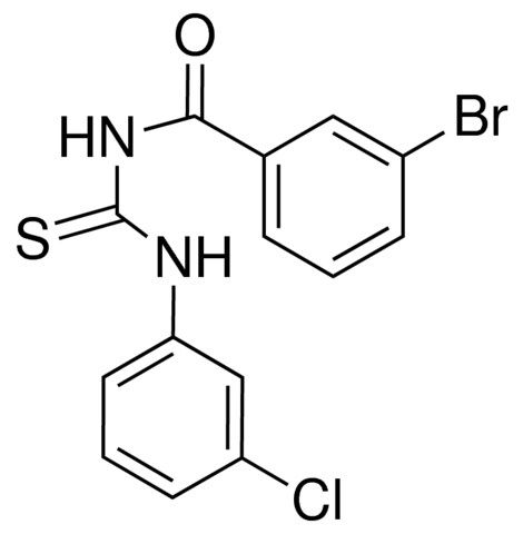 1-(3-BROMOBENZOYL)-3-(3-CHLOROPHENYL)-2-THIOUREA