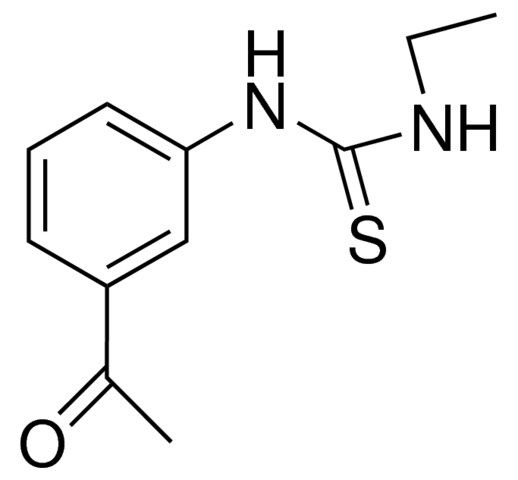 1-(3-ACETYLPHENYL)-3-ETHYL-2-THIOUREA