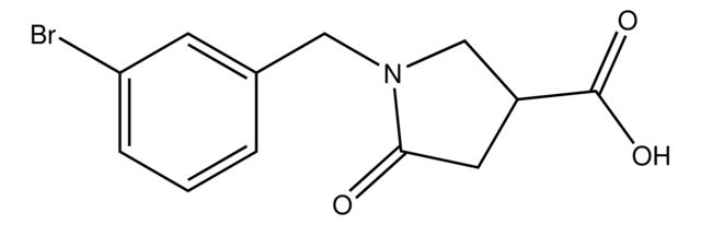 1-(3-Bromobenzyl)-5-oxo-3-pyrrolidinecarboxylic acid