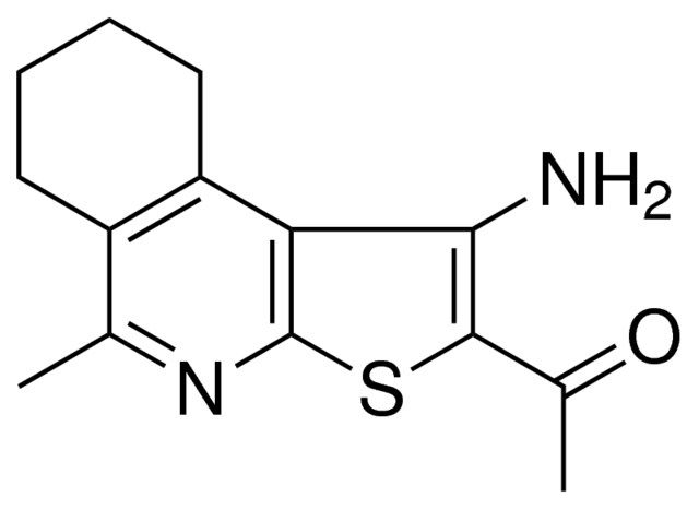 1-(1-AMINO-5-METHYL-6,7,8,9-TETRAHYDROTHIENO(2,3-C)ISOQUINOLIN-2-YL)ETHANONE