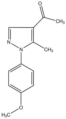 1-(1-(4-Methoxyphenyl)-5-methyl-1<i>H</i>-pyrazol-4-yl)ethanone