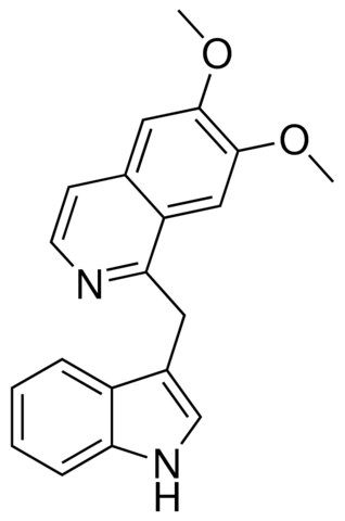 1-(1H-INDOL-3-YLMETHYL)-6,7-DIMETHOXYISOQUINOLINE