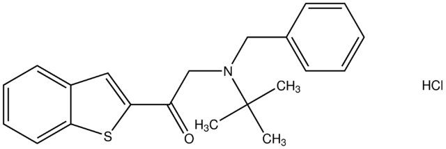 1-(1-benzothien-2-yl)-2-[benzyl(tert-butyl)amino]ethanone hydrochloride