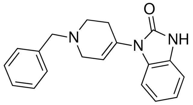 1-(1-benzyl-1,2,3,6-tetrahydro-4-pyridinyl)-1,3-dihydro-2H-benzimidazol-2-one