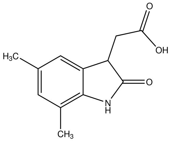 (5,7-Dimethyl-2-oxo-2,3-dihydro-1H-indol-3-yl)acetic acid