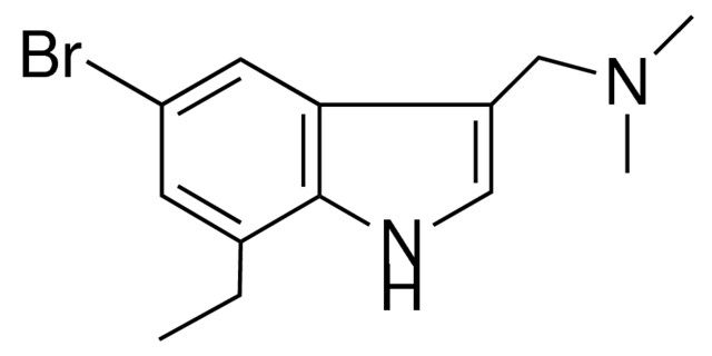 (5-BROMO-7-ETHYL-1H-INDOL-3-YLMETHYL)-DIMETHYL-AMINE