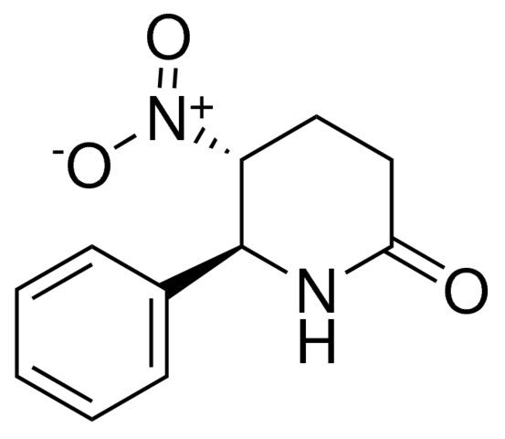 (5R,6S)-5-NITRO-6-PHENYL-2-PIPERIDINONE