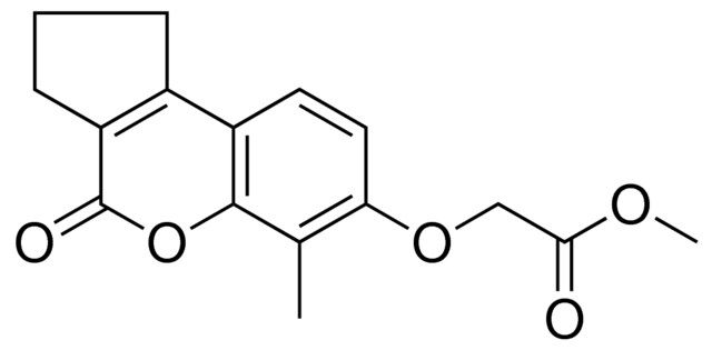 (6-ME-4-OXO-1,2,3,4-4H-CYCLOPENTA(C)CHROMEN-7-YLOXY)-ACETIC ACID METHYL ESTER