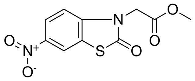 (6-NITRO-2-OXO-BENZOTHIAZOL-3-YL)-ACETIC ACID METHYL ESTER