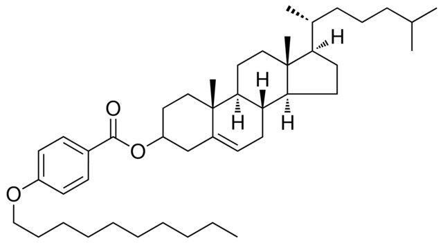 (8S,9S,10R,13R,14S,17R)-17-[(1R)-1,5-DIMETHYLHEXYL]-10,13-DIMETHYL-2,3,4,7,8,9,10,11,12,13,14,15,16,17-TETRADECAHYDRO-1H-CYCLOPENTA[A]PHENANTHREN-3-YL 4-(DECYLOXY)BENZOATE