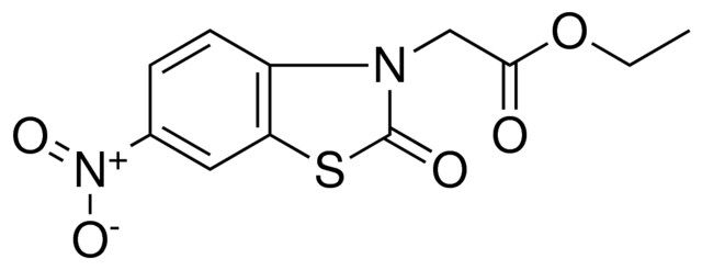 (6-NITRO-2-OXO-BENZOTHIAZOL-3-YL)-ACETIC ACID ETHYL ESTER