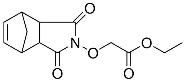 (3,5-DIOXO-4-AZA-TRICYCLO(5.2.1.0(2,6))DEC-8-EN-4-YLOXY)-ACETIC ACID ETHYL ESTER