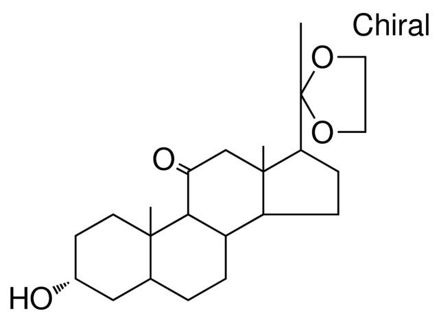 (3alpha)-3-hydroxy-17-(2-methyl-1,3-dioxolan-2-yl)androstan-11-one