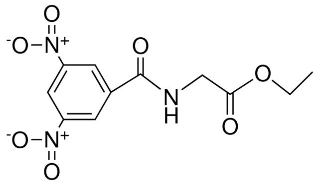 (3,5-DINITRO-BENZOYLAMINO)-ACETIC ACID ETHYL ESTER