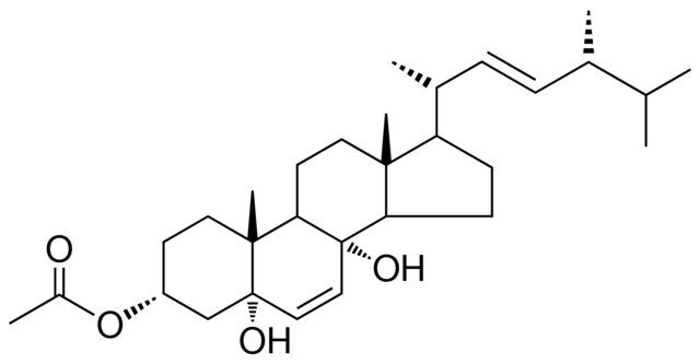 (3ALPHA,5ALPHA,8ALPHA,22E)-5,8-DIHYDROXYERGOSTA-6,22-DIEN-3-YL ACETATE