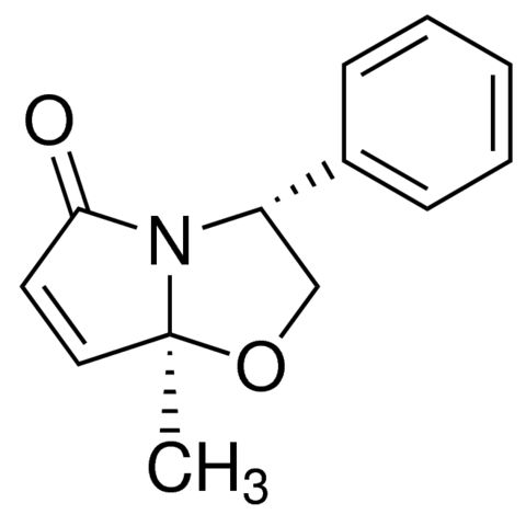 (3R-CIS)-(-)-2,3-DIHYDRO-7A-METHYL-3-PHENYLPYRROLO[2,1-B]OXAZOL-5(7AH)-ONE