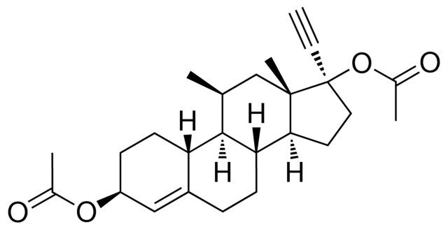 (3beta,11beta,17beta)-17-(acetyloxy)-17-ethynyl-11-methylestr-4-en-3-yl acetate