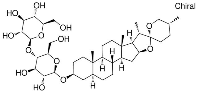 (3beta,5alpha,25R)-spirostan-3-yl 4-O-beta-D-glucopyranosyl-beta-D-glucopyranoside