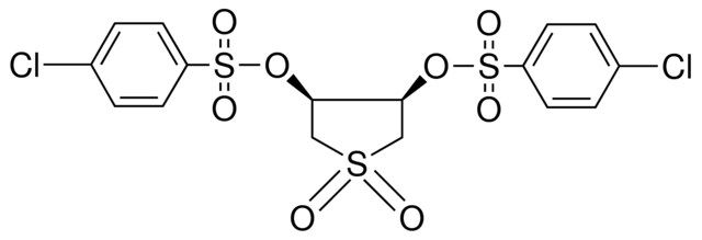 (3R,4S)-4-{[(4-CHLOROPHENYL)SULFONYL]OXY}-1,1-DIOXIDOTETRAHYDRO-3-THIENYL 4-CHLOROBENZENESULFONATE