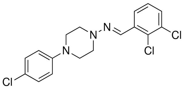 (4-(4-CHLORO-PHENYL)-PIPERAZIN-1-YL)-(2,3-DICHLORO-BENZYLIDENE)-AMINE