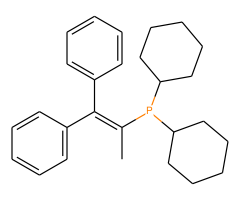 Dicyclohexyl(2,2-diphenyl-1-methylvinyl)phosphine Cy-vBRIDP