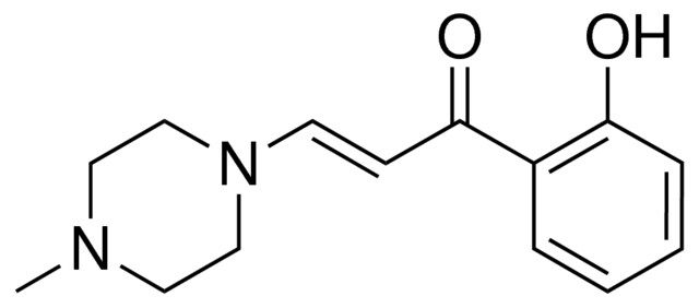 (2E)-1-(2-hydroxyphenyl)-3-(4-methyl-1-piperazinyl)-2-propen-1-one