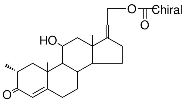 (2alpha)-11-hydroxy-2-methyl-3-oxopregna-4,17-dien-21-yl acetate