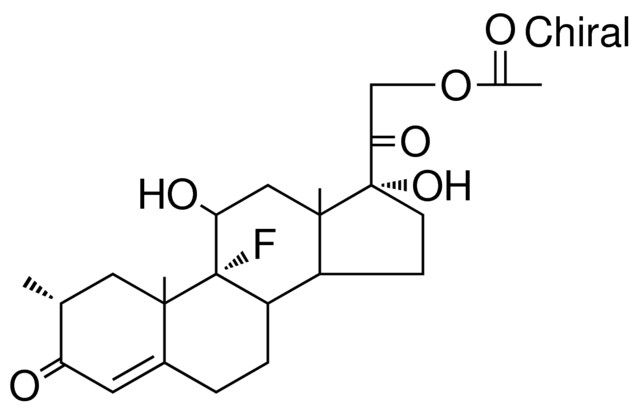 (2alpha)-9-fluoro-11,17-dihydroxy-2-methyl-3,20-dioxopregn-4-en-21-yl acetate