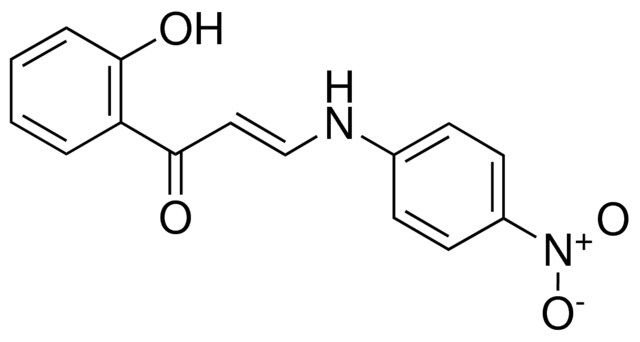 (2E)-1-(2-hydroxyphenyl)-3-(4-nitroanilino)-2-propen-1-one