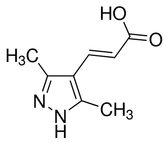 (2<i>E</i>)-3-(3,5-Dimethyl-1<i>H</i>-pyrazol-4-yl)-2-propenoic acid