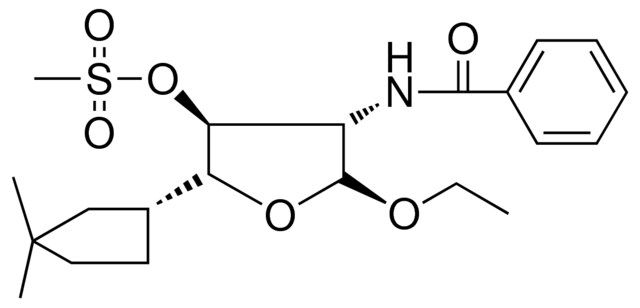 (2R,3S,4S,5S)-4-BENZAMIDO-2-((S)-3,3-DIMETHYLCYCLOPENTYL)-5-ETHOXYTETRAHYDROFURAN-3-YL METHANESULFONATE