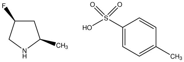 (2<i>R</i>,4<i>S</i>)-4-Fluoro-2-methylpyrrolidine <i>p</i>-toluenesulfonate