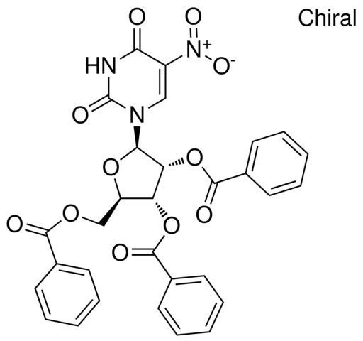 (2R,3R,4R,5R)-2-(benzoyloxymethyl)-5-(5-nitro-2,4-dioxo-3,4-dihydropyrimidin-1(2H)-yl)tetrahydrofuran-3,4-diyl dibenzoate