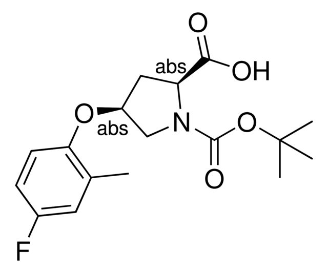 (2S,4S)-1-(tert-Butoxycarbonyl)-4-(4-fluoro-2-methylphenoxy)-2-pyrrolidinecarboxylic acid