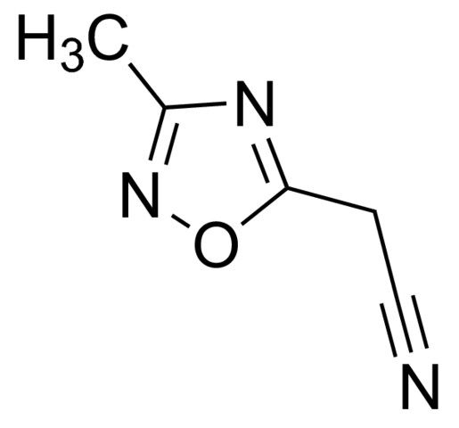 (3-Methyl-1,2,4-oxadiazol-5-yl)acetonitrile