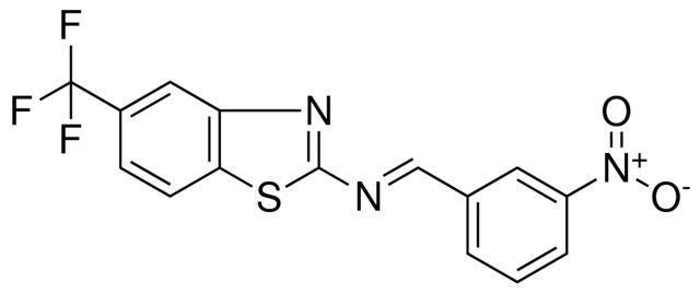 (3-NITRO-BENZYLIDENE)-(5-TRIFLUOROMETHYL-BENZOTHIAZOL-2-YL)-AMINE