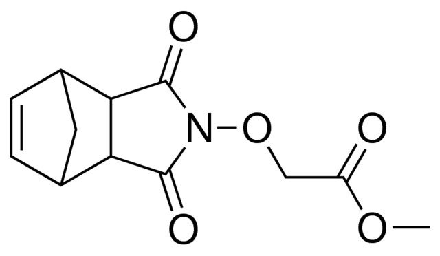 (3,5-DIOXO-4-AZA-TRICYCLO(5.2.1.0(2,6))DEC-8-EN-4-YLOXY)-ACETIC ACID ME ESTER