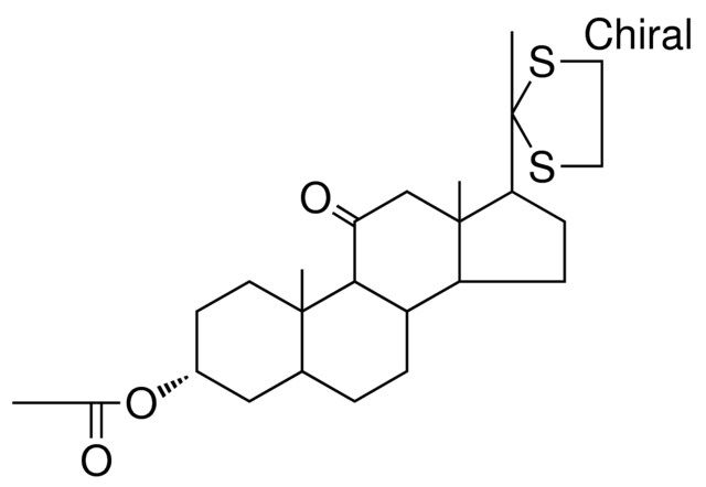 (3alpha)-17-(2-methyl-1,3-dithiolan-2-yl)-11-oxoandrostan-3-yl acetate