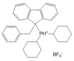 Dicyclohexyl(9-benzylfluoren-9-yl)phosphonium tetrafluoroborate