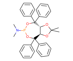 (3aR,8aR)-(-)-(2,2-Dimethyl-4,4,8,8-tetraphenyl-tetrahydro-[1,3]dioxolo[4,5-e][1,3,2]dioxaphosphepin-6-yl)dimethylamine