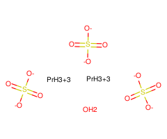 Praseodymium(III) sulfate hydrate