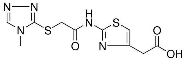 (2(2(4-ME-4H-(1,2,4)TRIAZOL-3-YLSULFANYL)-ACETYLAMINO)-THIAZOL-4-YL)-ACETIC ACID