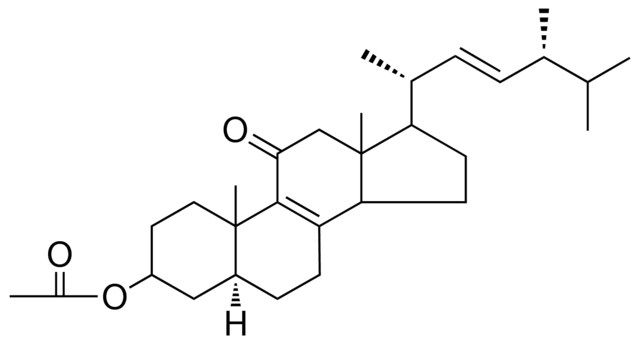 (22E)-11-OXO-5-ALPHA,14-BETA-ERGOSTA-8,22-DIEN-3-BETA-YL ACETATE