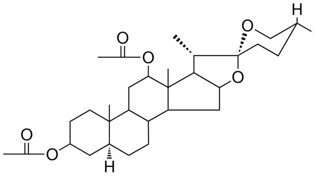 (25R)-5-ALPHA-SPIROSTANE-3-BETA,12-BETA-DIYL DIACETATE