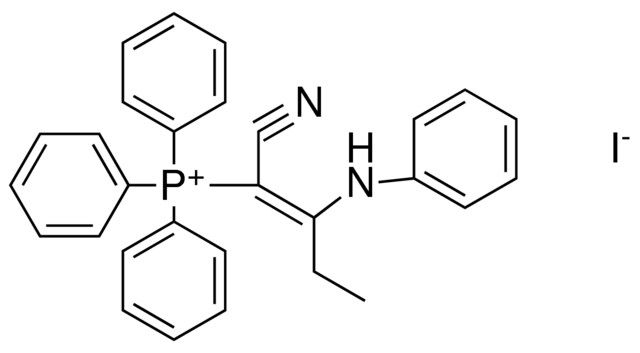 (1-CYANO-2-PHENYLAMINO-BUT-1-ENYL)-TRIPHENYL-PHOSPHONIUM, IODIDE