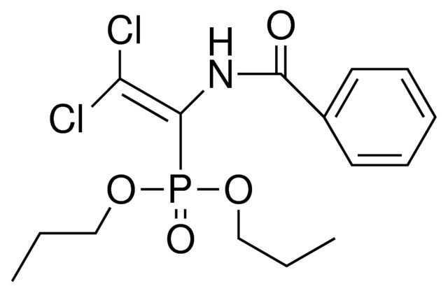 (1-BENZOYLAMINO-2,2-DICHLORO-VINYL)-PHOSPHONIC ACID DIPROPYL ESTER